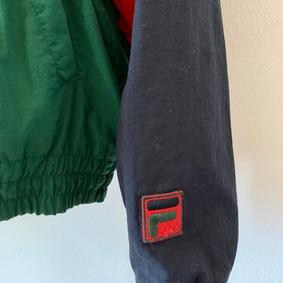 Vintage FILA windbreaker oversize S - Picture 3 of 6